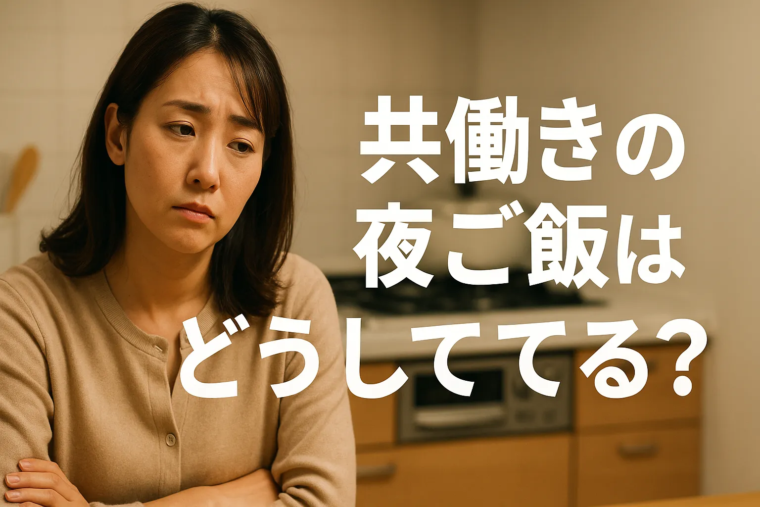 共働きの夜ご飯はどうしてる?しんどい人必見!ラクしながら満足できる食事をする方法
