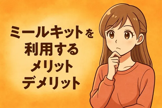 ミールキットを利用するメリット・デメリット