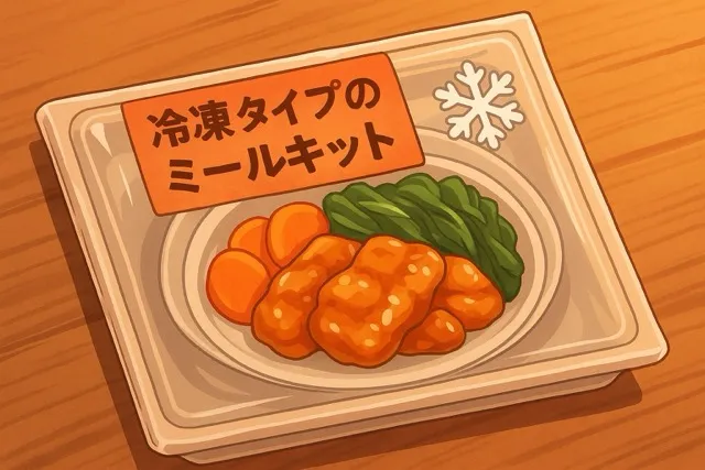 冷凍タイプのミールキット