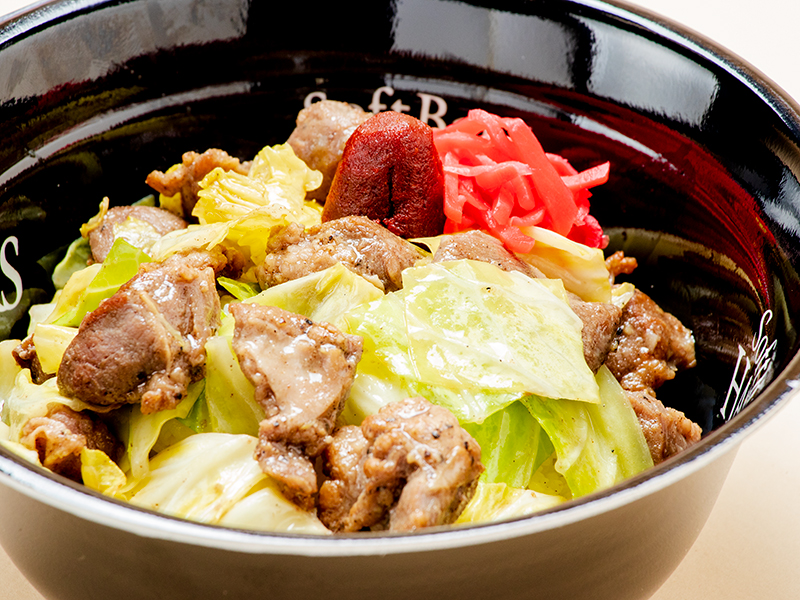 辛味噌焼肉丼