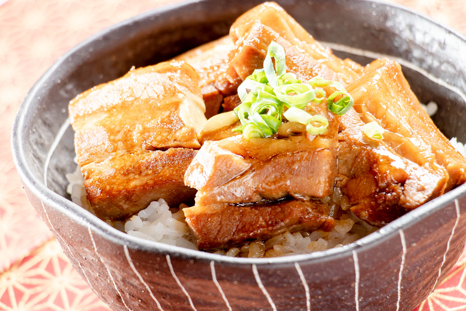 豚角煮丼